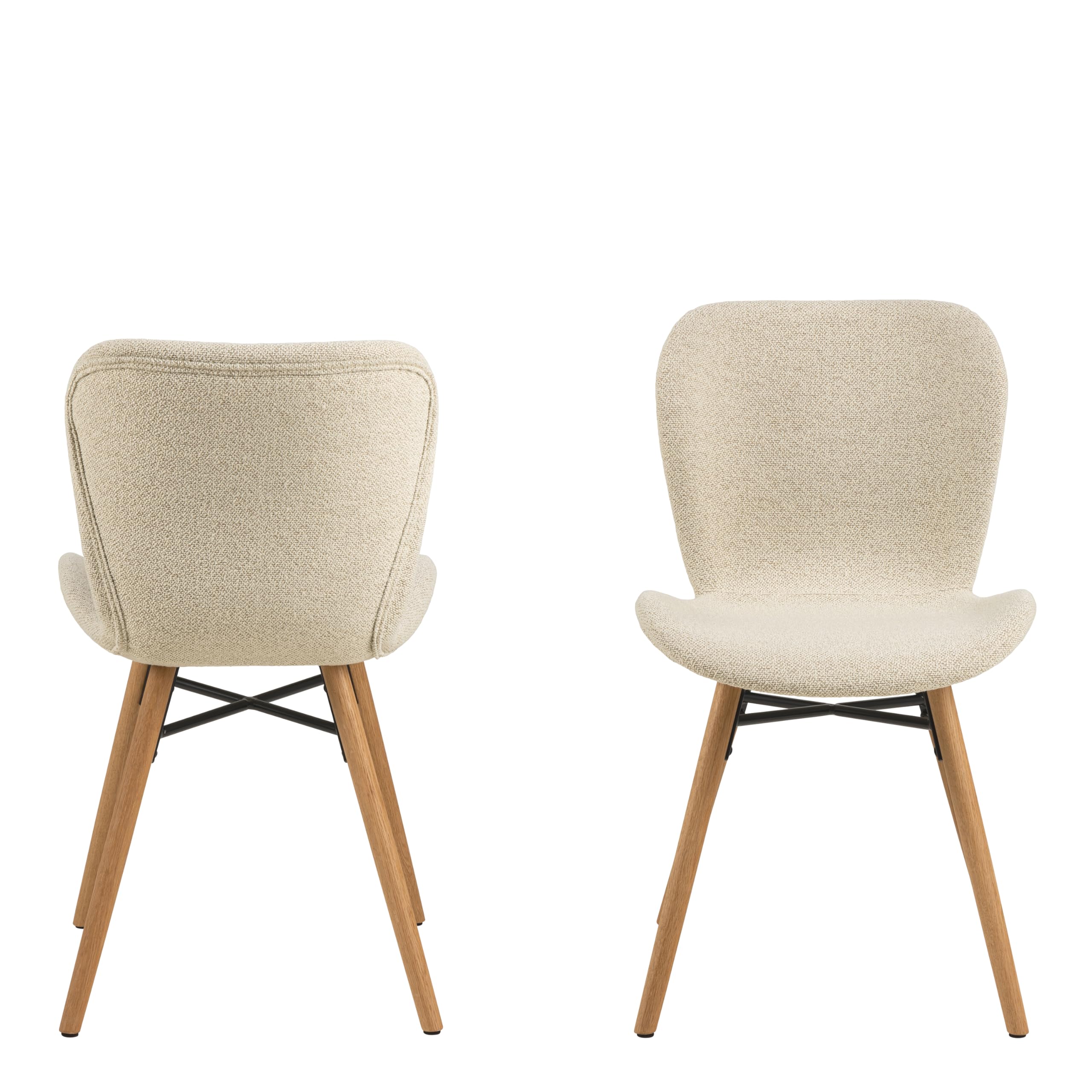 Furniture To Go, Oak, Dining Chairs Set of 2 - Image 2