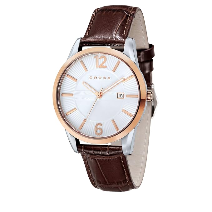 Cross Analog Silver Dial Men's Watch CR800204 Amazon.in Fashion