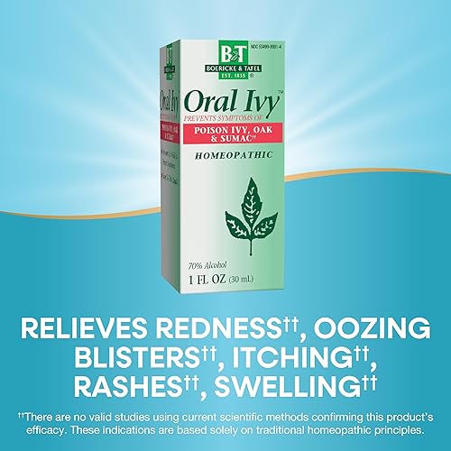 Miniatura 3 de Oral Ivy Liquid Boericke & Tafel 1 onza líquida.