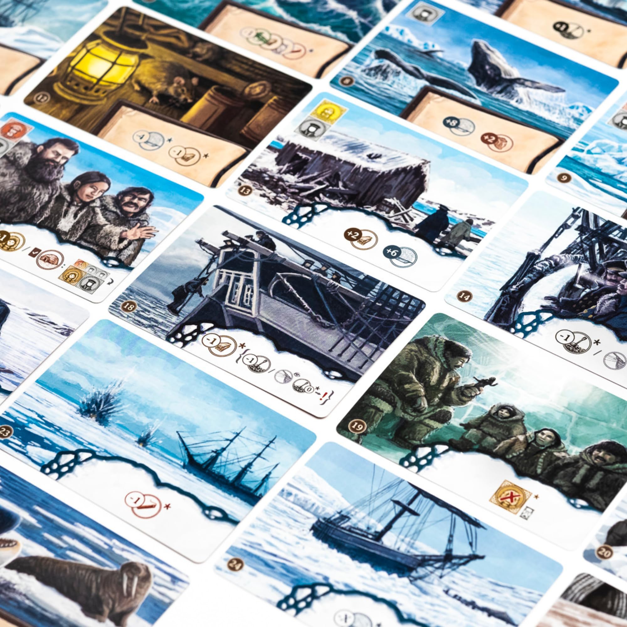2Tomatoes Games | Through Ice and Snow | Juego de Mesa de Exploración en el Ártico | Estrategia y Aventura | 1-4 Jugadores | +14 | Español, Alemán, Inglés y Francés | Histórico, Lugares, Marítimo