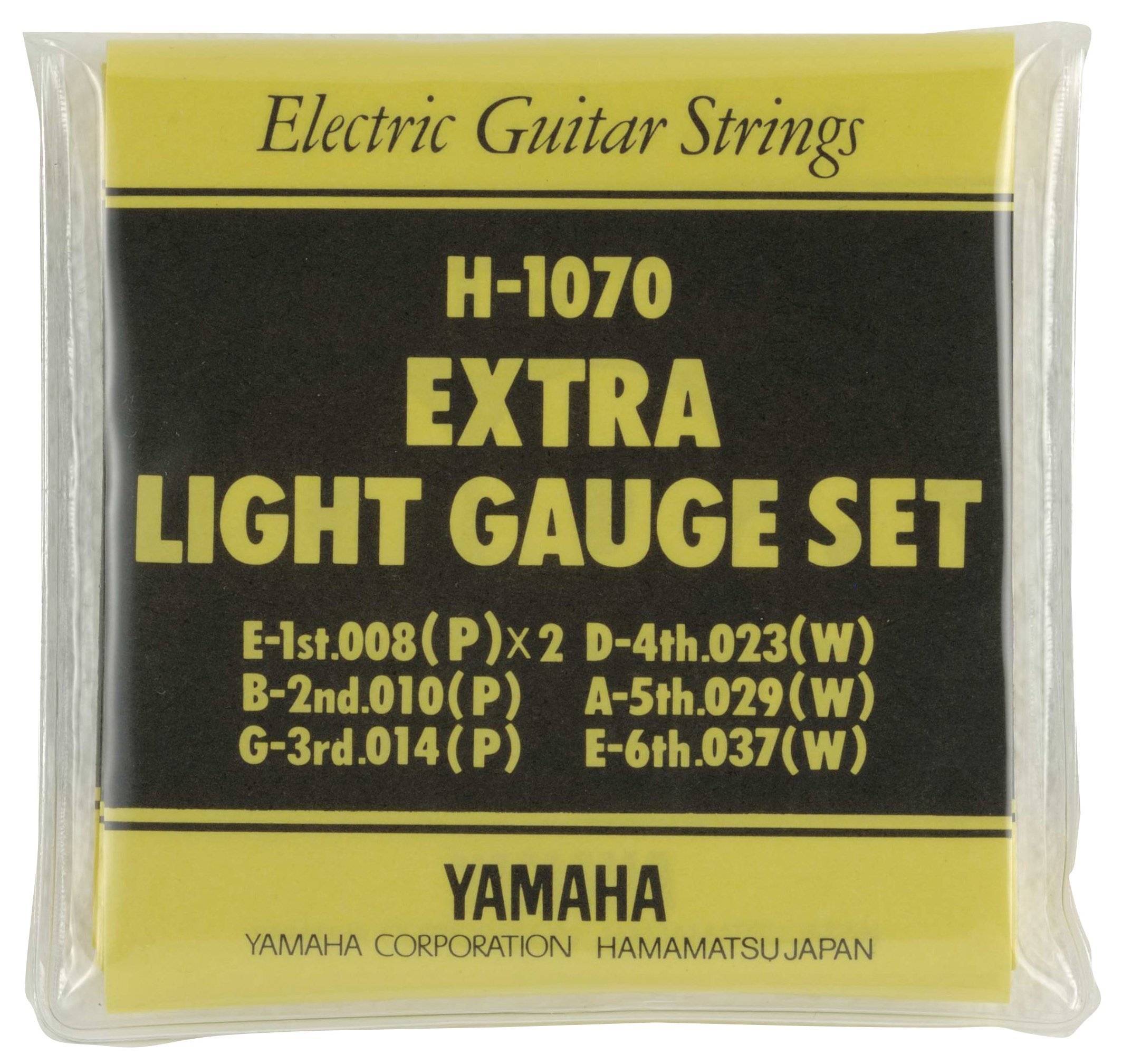 Amazon.co.jp: ヤマハ YAMAHA エレキギター用セット弦 エクストラ