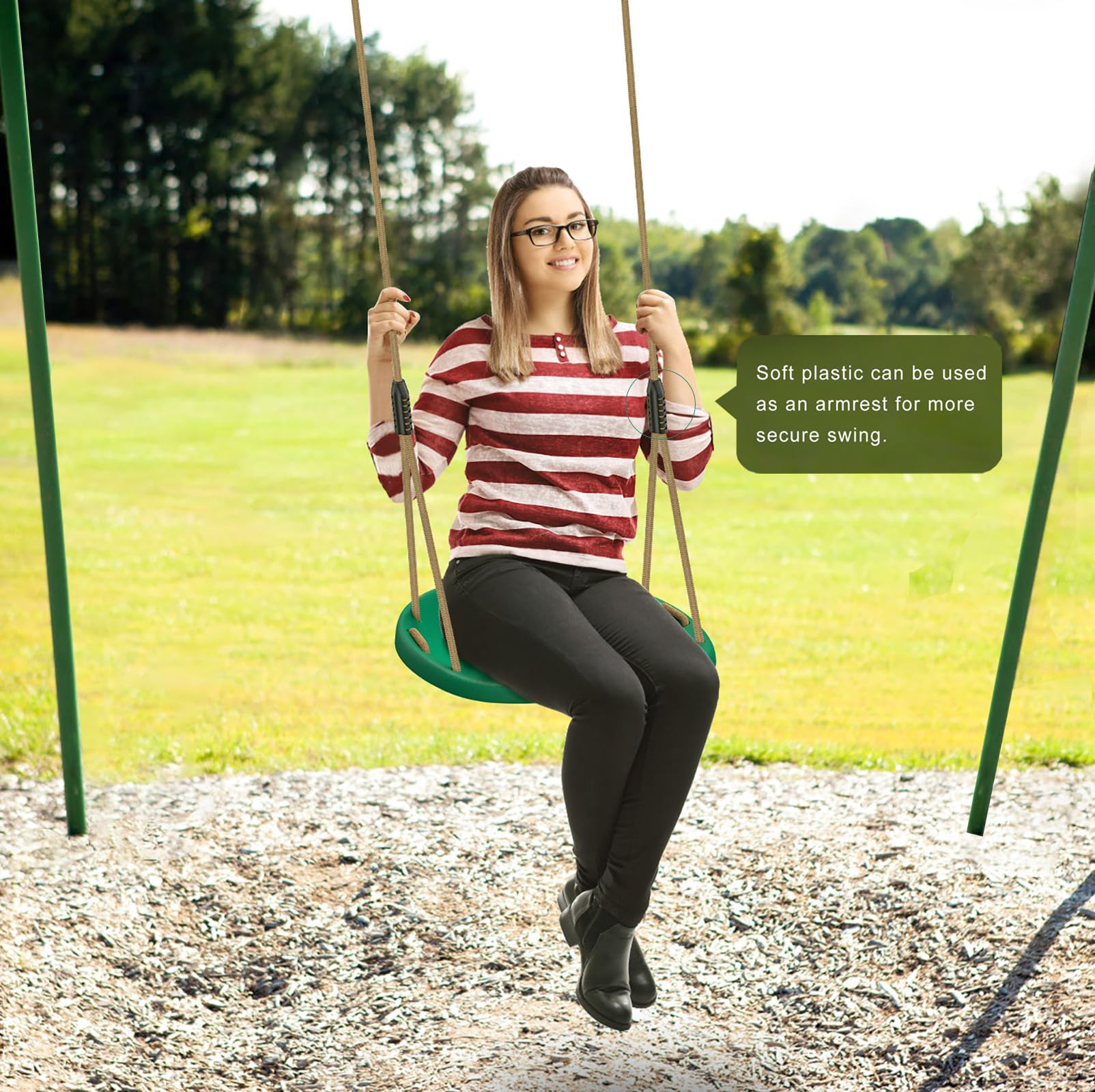 Trapeze Swing Bar En Ringen Heavy Duty Speeltuin Swing Set Met 47 Geplastificeerde Kettingen En Karabijnhaken