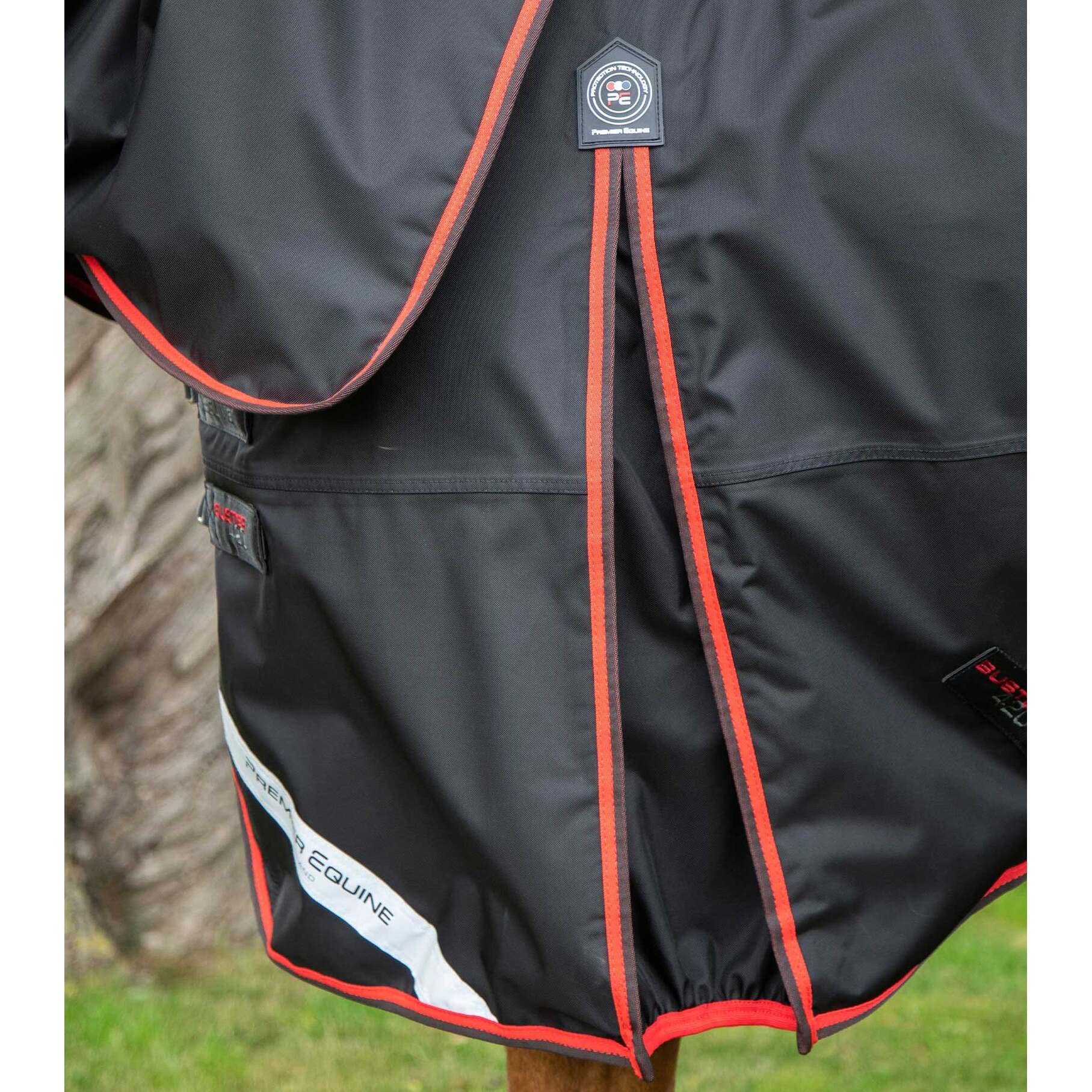 Coperta impermeabile per cavalli con copricollo Premier Equine Buster 420 g Classic