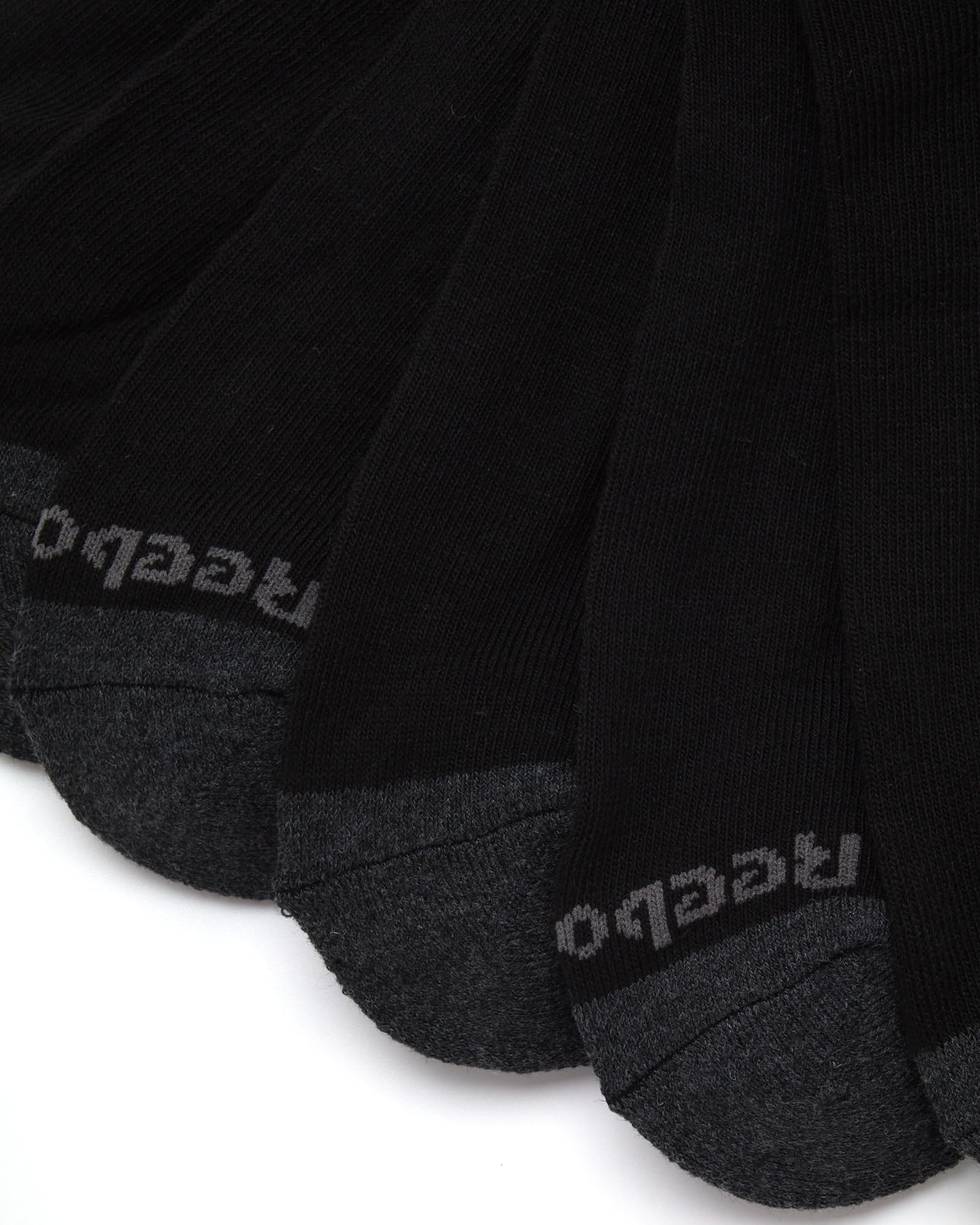 Reebok Calzini da uomo traspiranti senza spettacoli con taglio basso basso (6 pezzi)