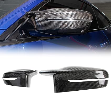 Dry Carbon Fiber Mirror Cap Covers for BMW G80 M3, G82 M4, G83 M4, G87 M2