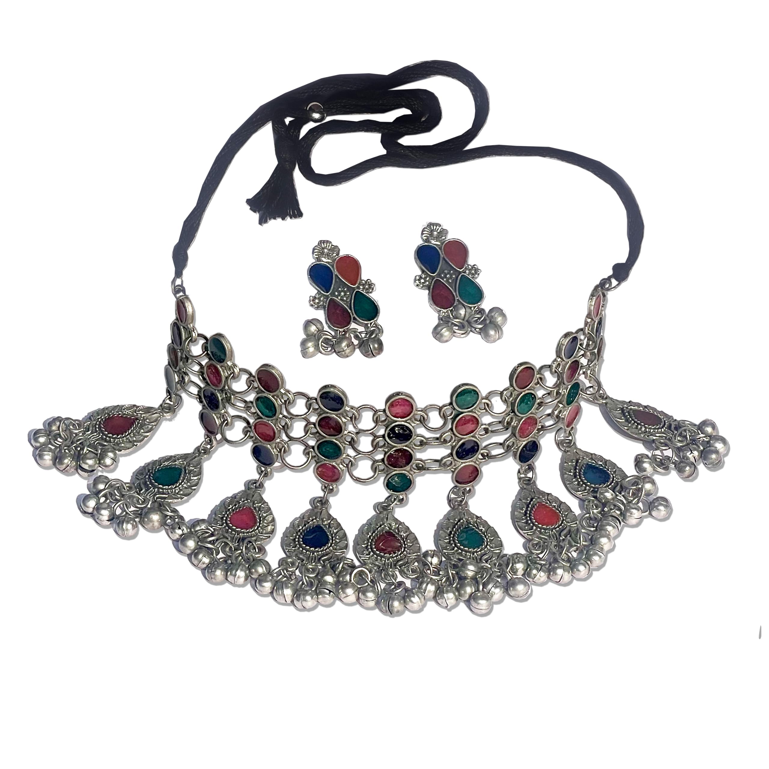 See full amazon price history chart for Oxidized Multicolor Banjara Style Choker Jewelry Set Adjustable as Necklace & Choker Oxidized Multicolor Banjara Style Choker Jewelry Set Adjustable as Necklace & Choker (B0D54RVDXF) Amazon Price History, Amazon Price Tracker