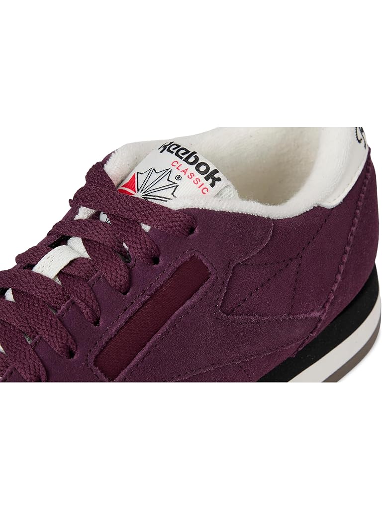 Burgundy Reebok Classic Leather