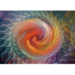 Multicolored Swirl Puzzles for Adults 1000 Pieces, Large Jigsaw Puzzles 1000 Piece for Kids Teens Family Fantasy Puzzle Toys Educational Intellectual Decompressing Challenging Fun Game Size 27 x 20