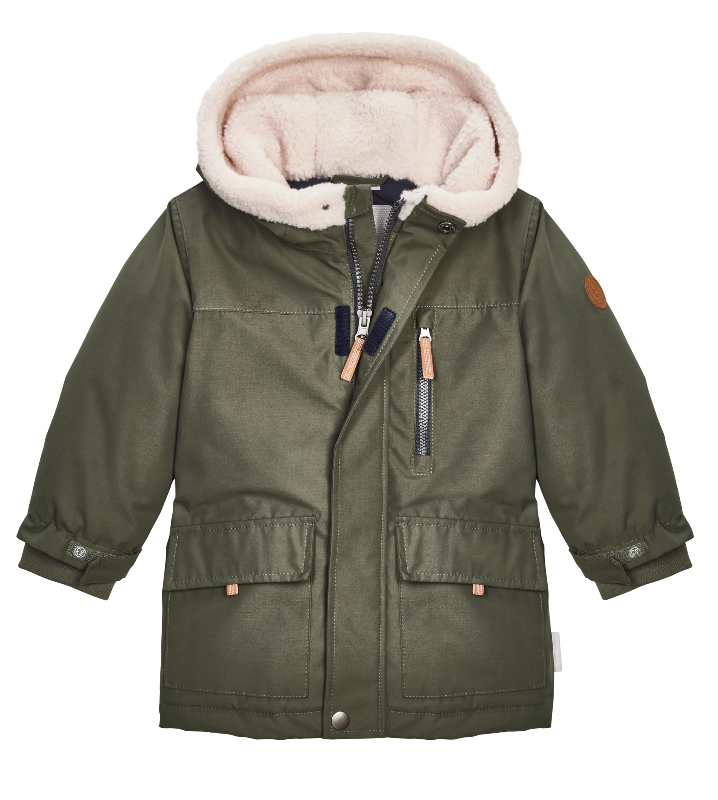 first instinct by killtec Unisex Baby Fiow 57 Mns Prk Funktionsparka/Winterjacke mit Kapuze