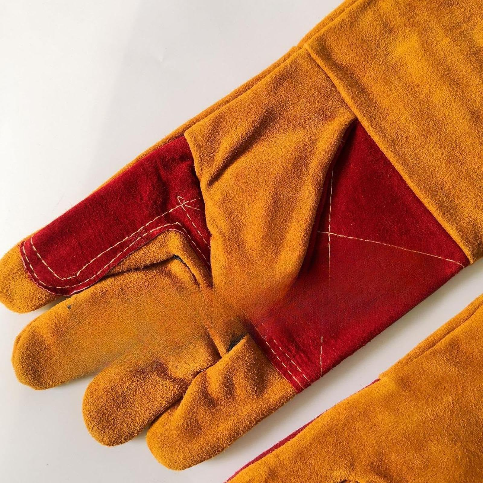 MagiDeal Gants de Travail Anti-morsures pour Animaux de 23,6 Pouces, Gants de Protection légers et multifonctionnels, 60 Cm 2 Couches D'épaisseur