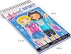 Fashion Angels School Spirit Compact Sketch Portfolio Design A School Spirit Filled Wardrobe! Includes Sticker Sheets, Stencils, Intro Pages and 30 Drawing Pages, Craft Kit for Tweens & Teens