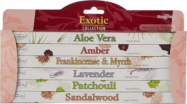 Stamford Exotic Alcohol Incense Gift Pack - 6 Pack Set