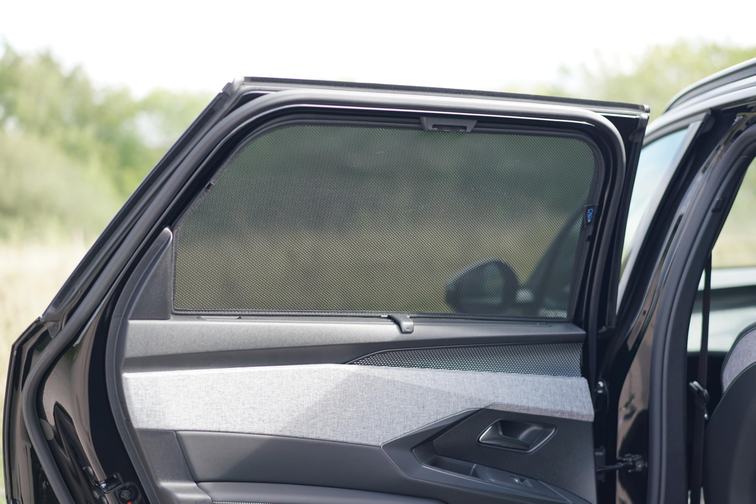Juego de Car Shades (Puertas traseras) Compatible con Peugeot 5008 III 2024- (2-Partes) cortinillas Parasol a Medida