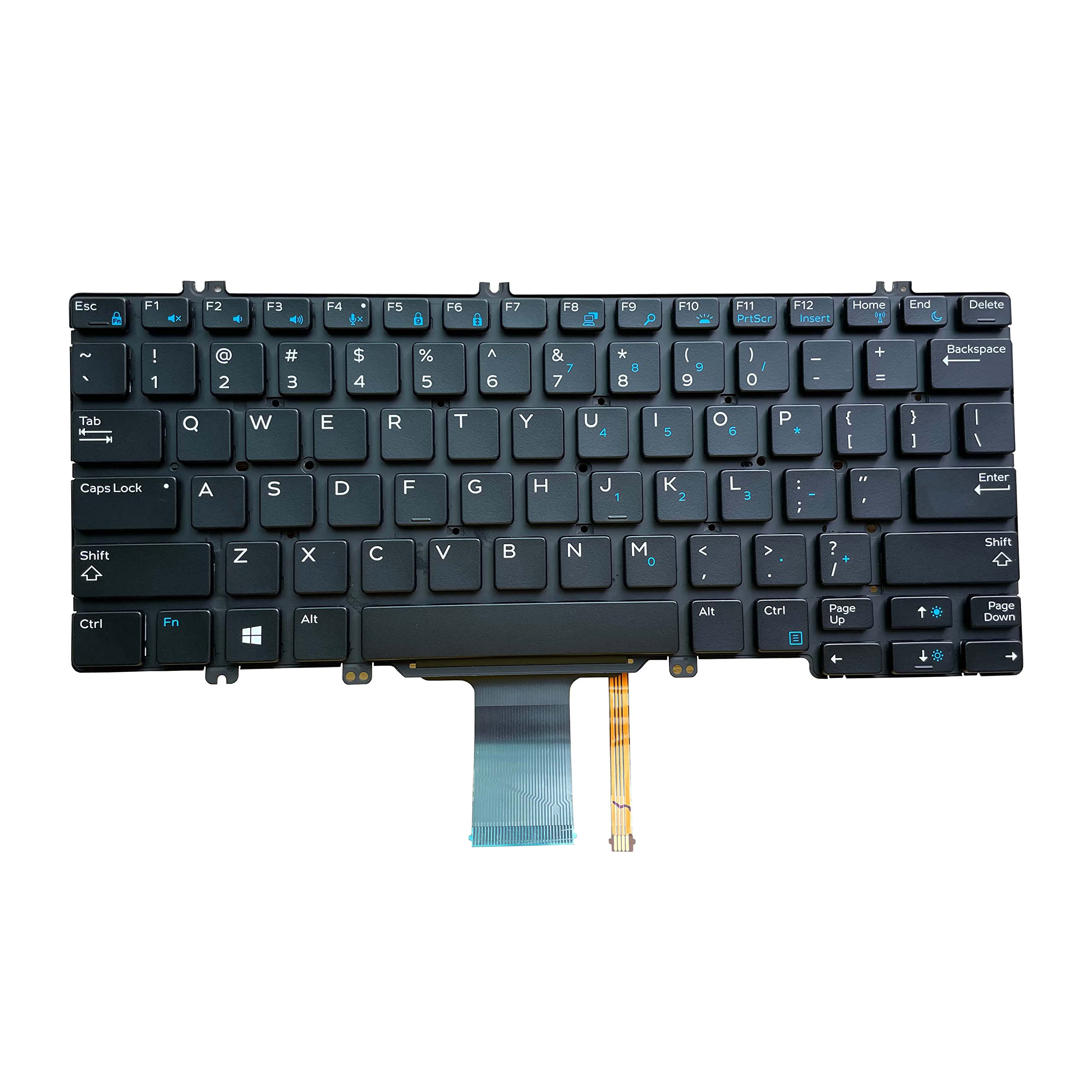 Laptop Keyboard For DELL Latitude 5289 7389 7390 2-in-1 5280 5288 7280 - Foto 3