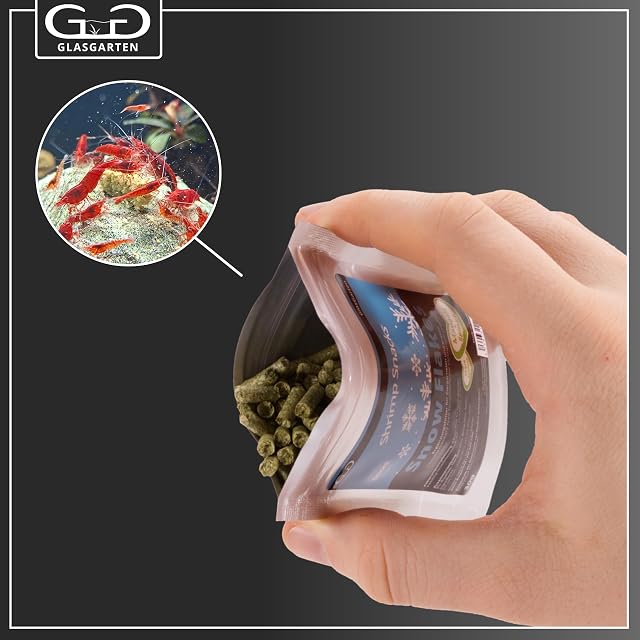 Foto 4 de 8 de GlasGarten Shrimp Snacks Copos de Nieve Acelgas + Espinacas - 30g