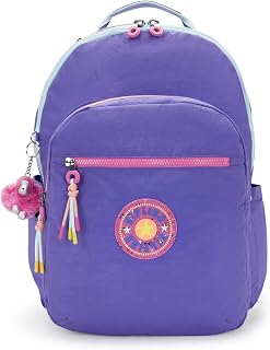 Kipling Women's Seoul Extra Large Bts 17" Laptop Backpack, Durable, Roomy with Padded Shoulder Straps, Built-In Protective Sleeve