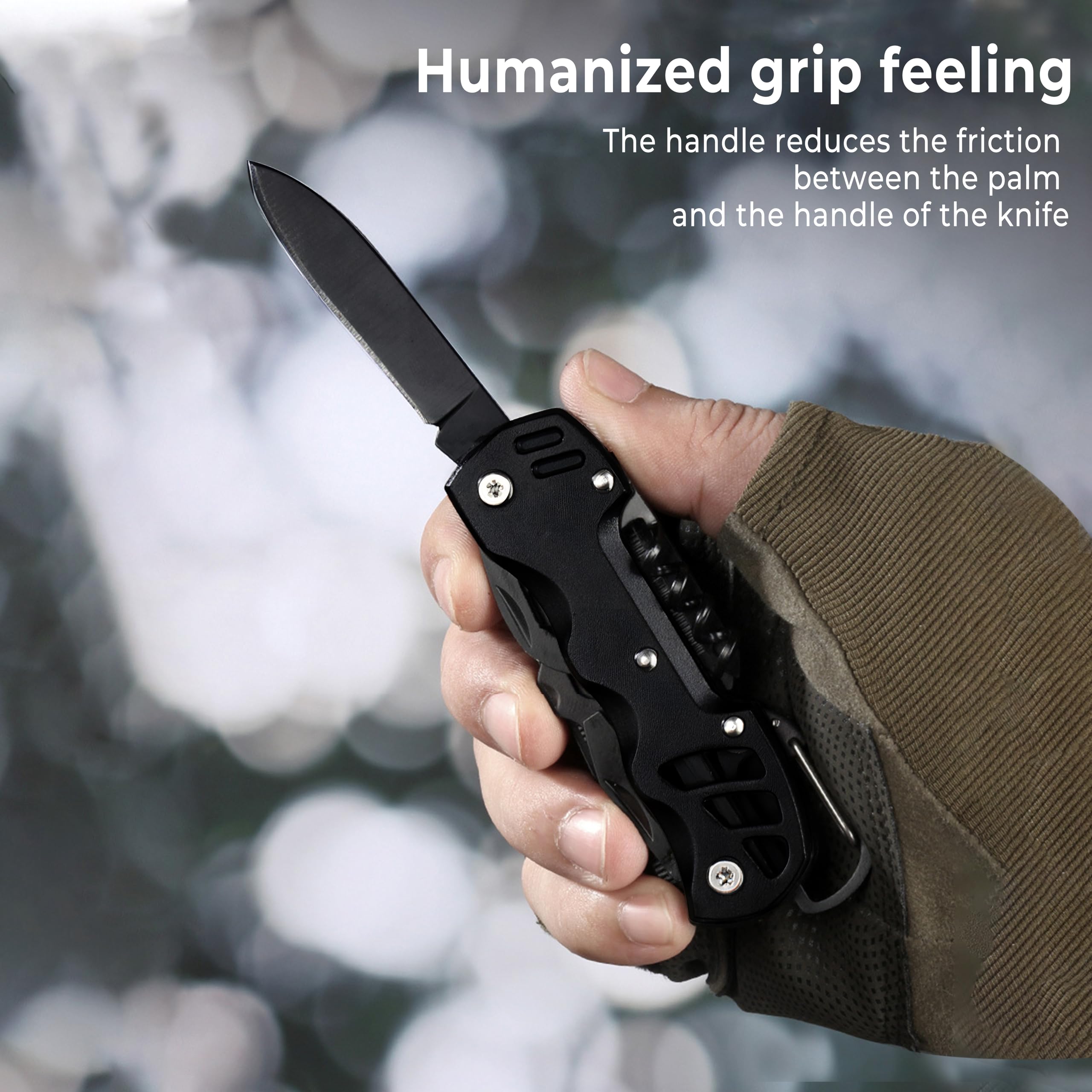 13-in-1 Multitool Zakmes: Must-have – Kleur Zilver – Trizand 13-in-1 Multitool Zakmes: Must-have – Kleur Zilver – Trizand