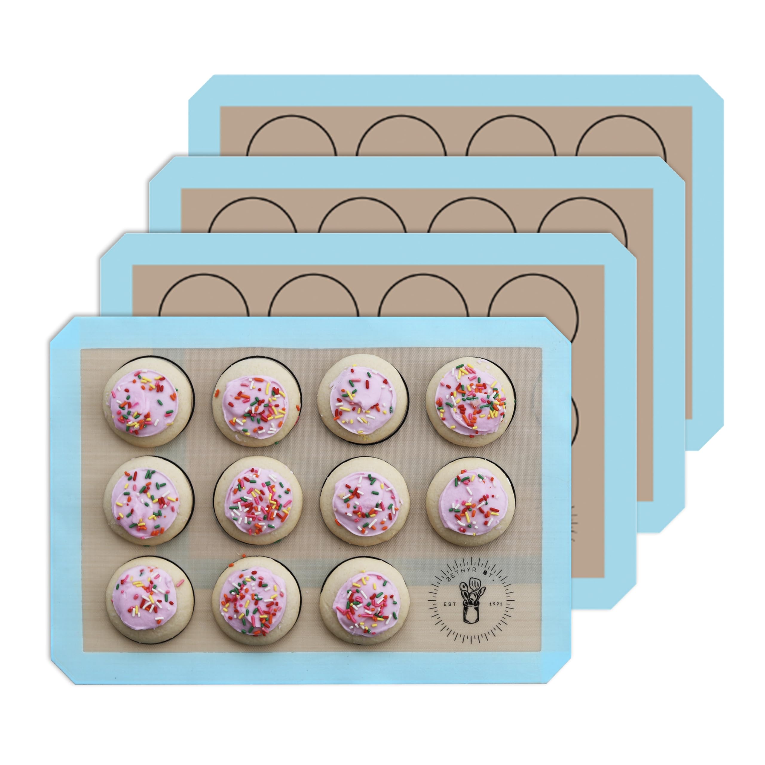 ZETHYR STREET Silicone Baking Mats