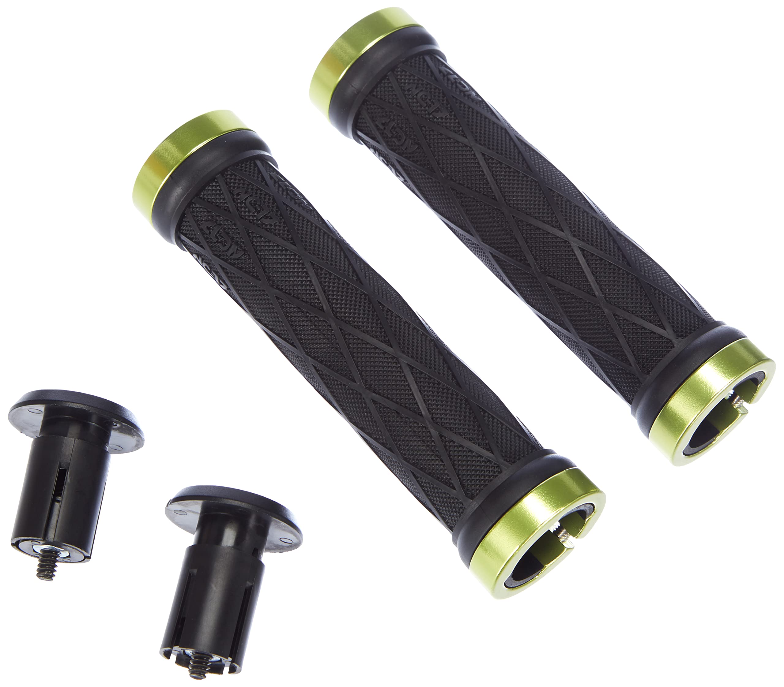 NC 17 Lock-On Impugnature Manubrio Bici Take Control II S PRO – Diametro 28 Mm – Blu/Nero Per All Mountain E Downhill - 5