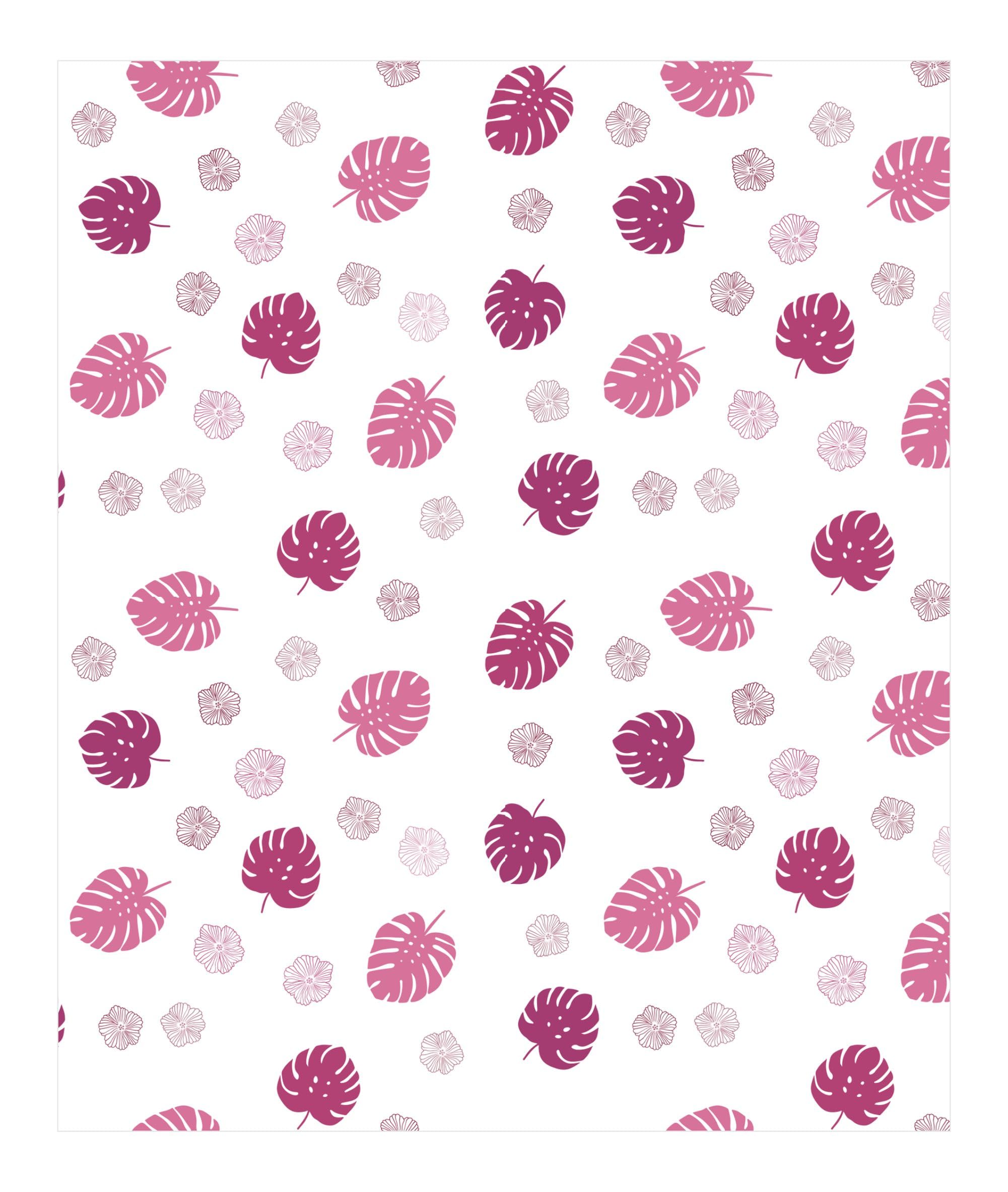 Estor enrollable estampado hojas 306 chica, estor habitación juvenil chica, estor enrollable habitación juvenil o Infantil chicas. Estores infantiles Niña Rosa. (40x60)