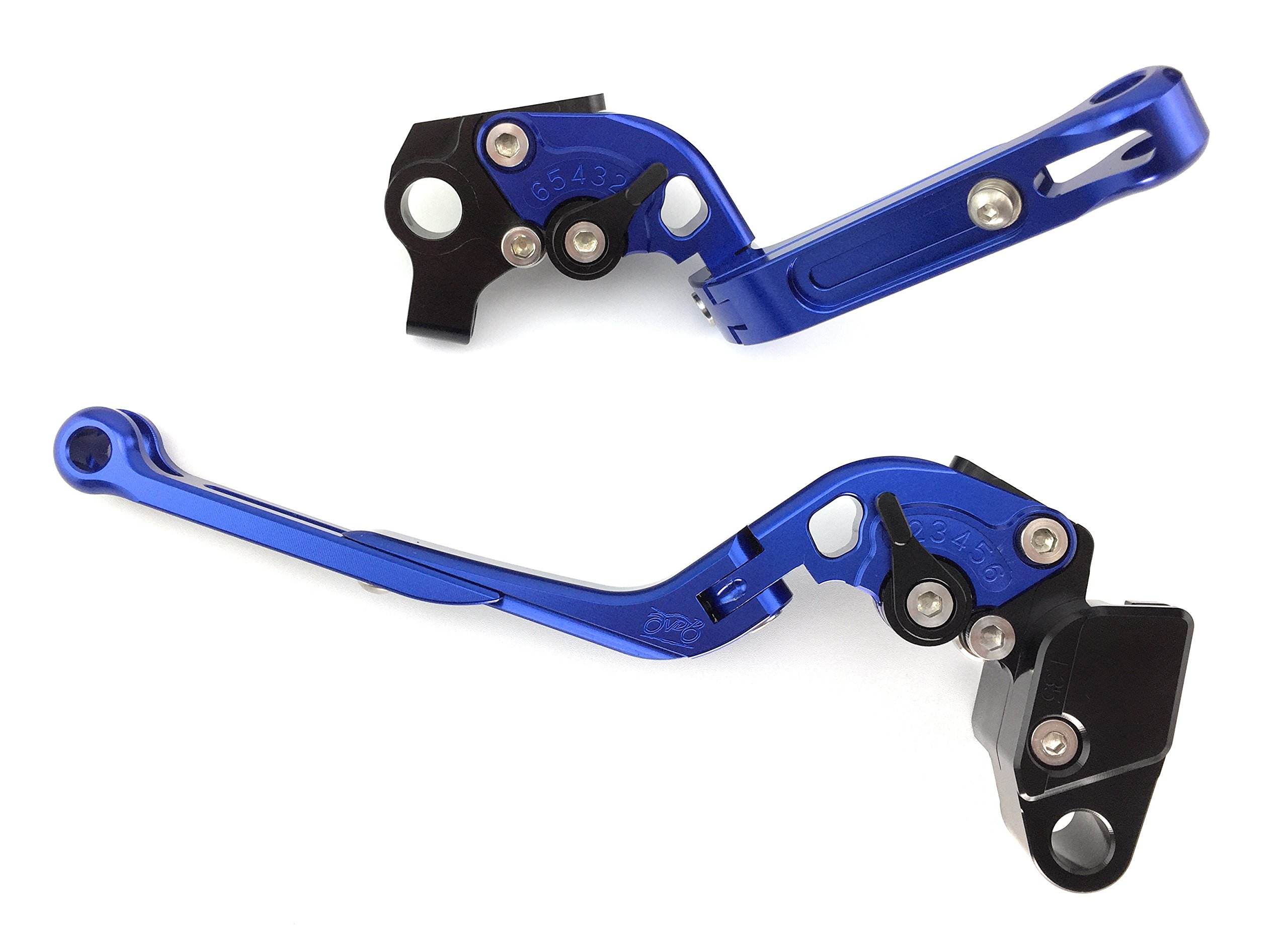 avdb-moto Coppia leve regolabili e pieghevoli CNC Compatibile con Honda CB500-F CB-500-F CB-500F 2013 – 2018