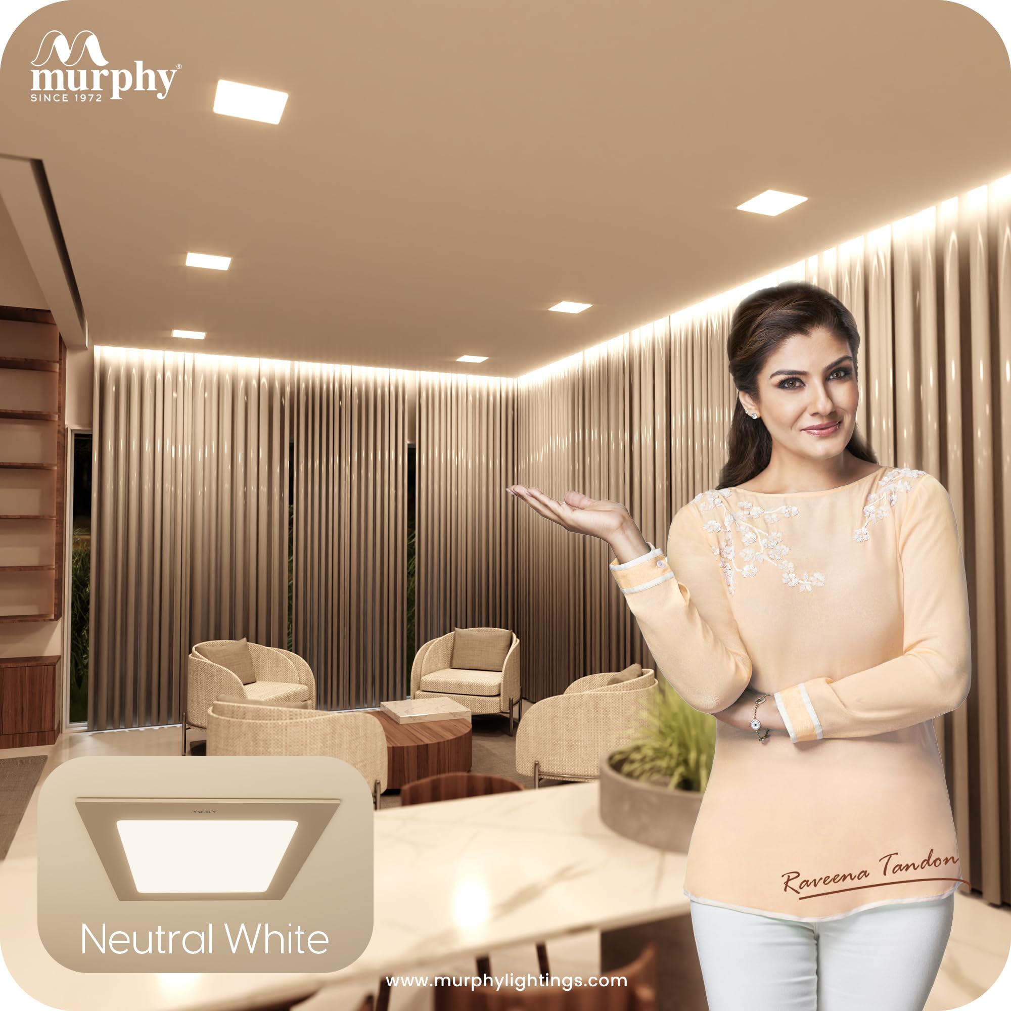 Slim LED Panel Light - Natural White -5 Slim LED Panel Light - Natural White -5