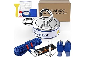 1250LBS Imanes de neodimio 30000 Super Fuerte para Detección de Tesoro, Hobbies