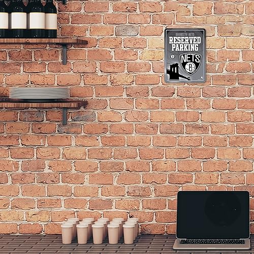 Miniatura 80 de Rico Industries NBA Basketball Metal Parking Sign