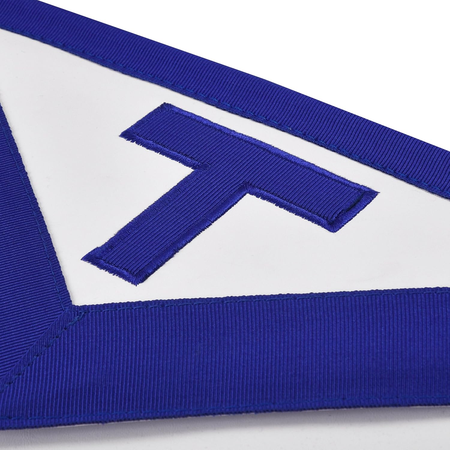 Bricks Masons Blue Lodge Apron - OTO White & Blue with Different Materials