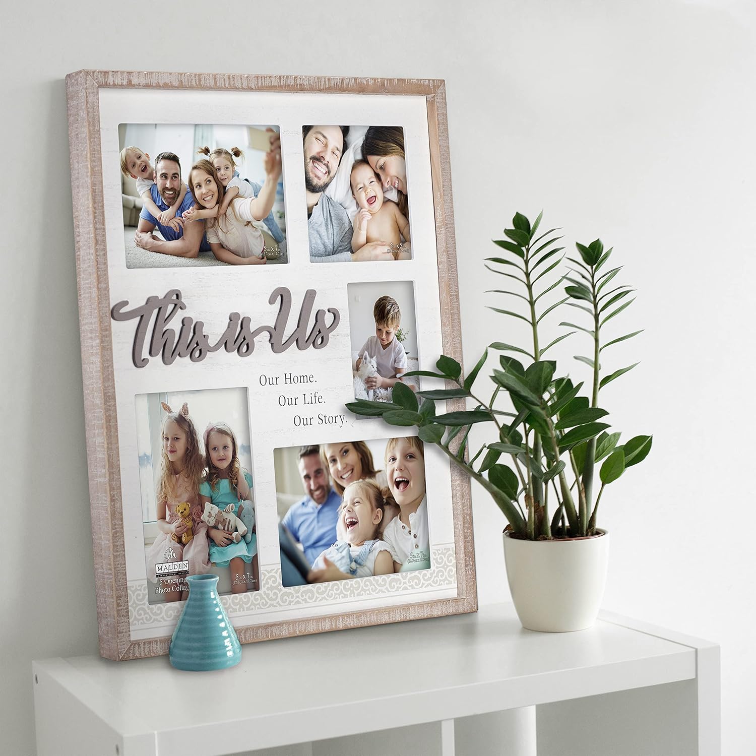 Malden 5-Op. This Is Us Rustic Bor, Brown