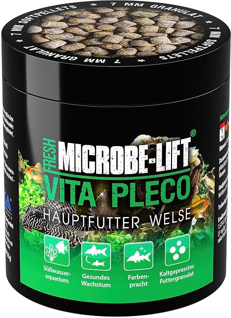 Comida Peces de Fondo Acuario 250 ml - Vita Pleco Loricáridos