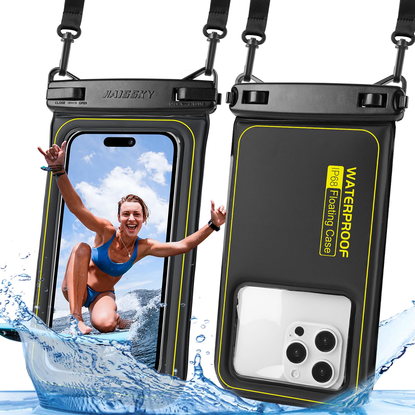 Amazon.co.jp: 「2枚セット・水に浮く」スマホ 防水ケース LILIYYA