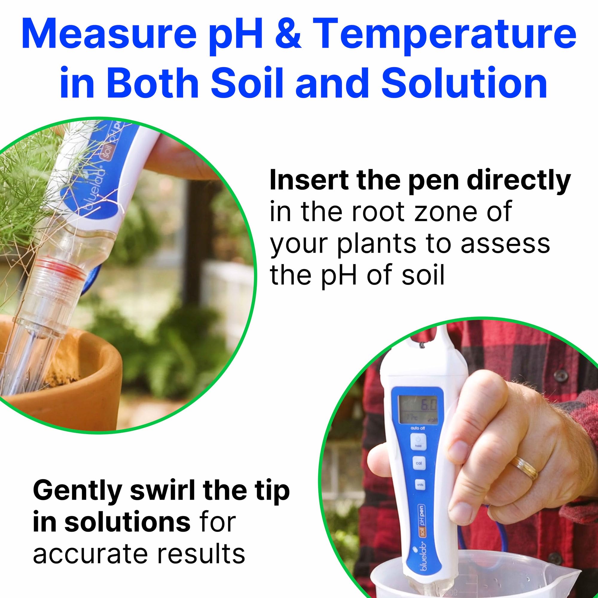 Bluelab PENSOILPH PH Meter, White