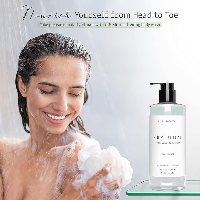 With a generous size of 32 ounces, this body wash provides long-lasting use and great value for money. The large bottle allows for easy handling and the convenient pump dispenser makes it simple to dispense the desired amount of product.