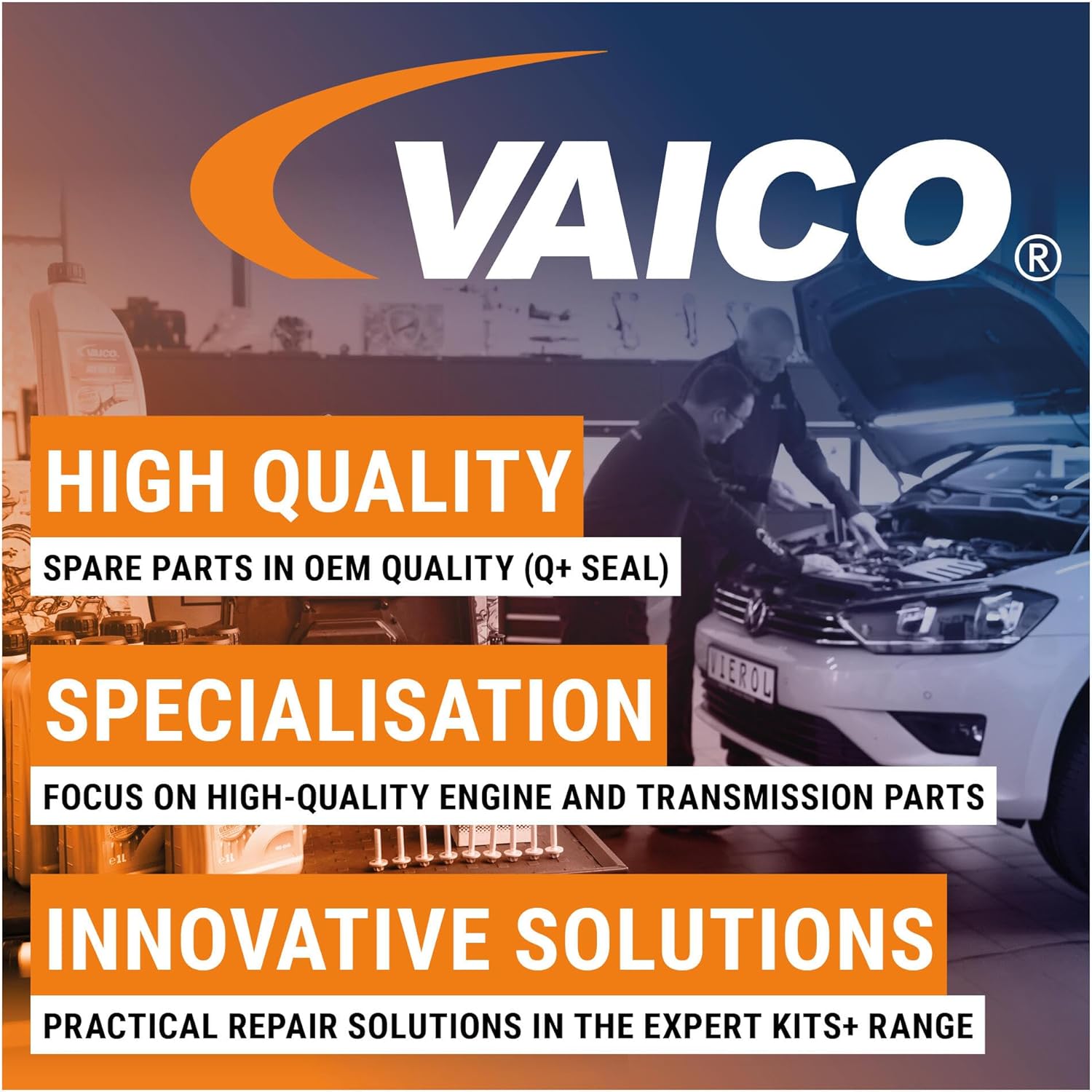 VAICO Chain Kit, oil pump drive V20-3924