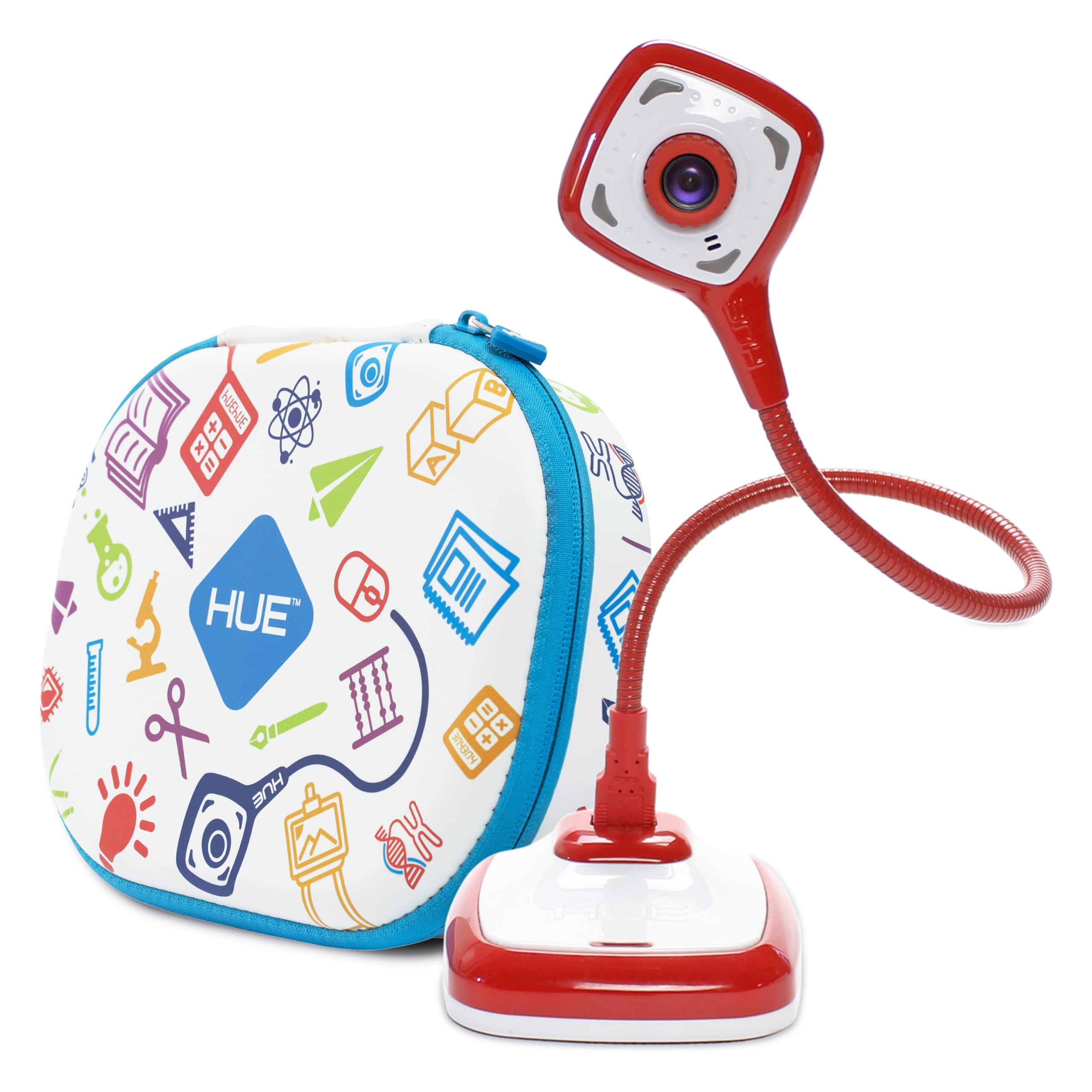 HUE HD Pro Flexible USB 11x17 Document Camera and Classroom Visualizer for Teachers: Built-in Microphone/Lights, Windows, macOS, Chromebook