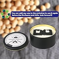 Vista 6 de Hoguera portátil Chimenea portátil Fabricante de smores Ligero y portátil 3-5 horas de tiempo de combustión Conveniente - Sin madera - Sin