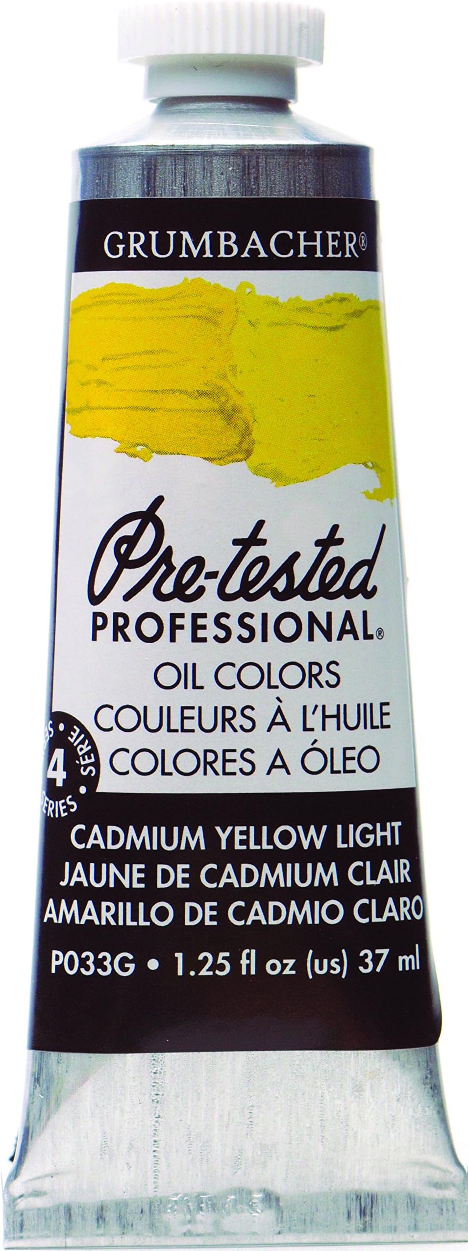 Grumbacher PreTested Oil Paint, 37ml/1.25 Ounce, Thalo Green (Blue Shade) (P205G