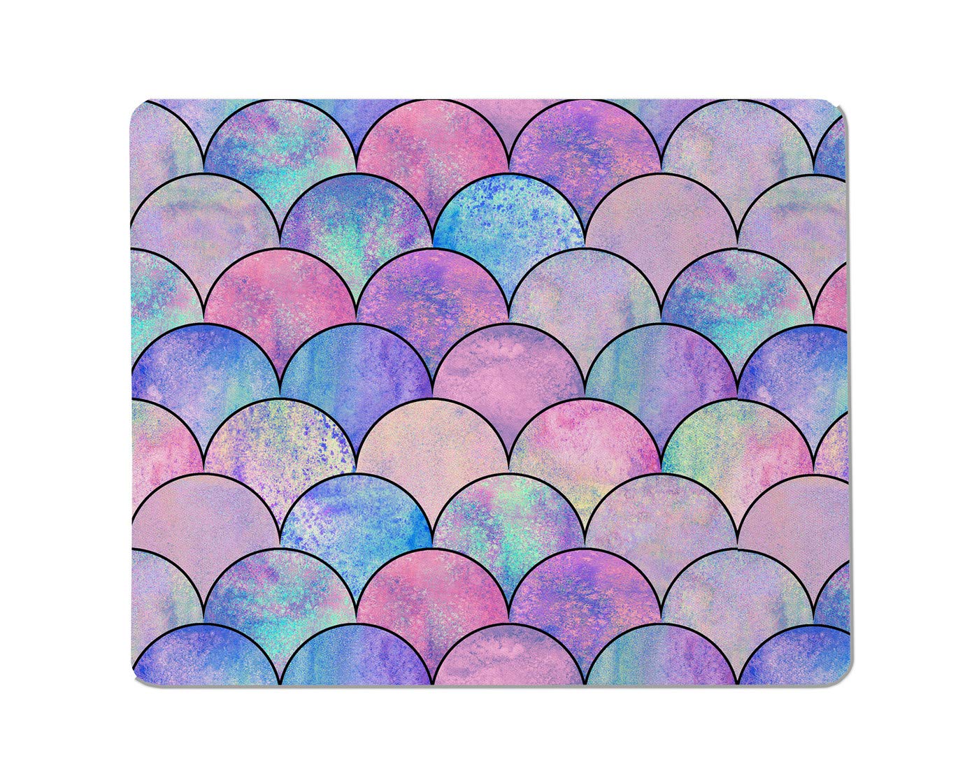 Yeuss Marble Texture Rectangular Non-Slip Mousepad Vector Rose Gold, Golden Glitter and Black Diamond Pattern Surface with Pink Golden Geometric Diagonal Gaming Mouse pad 200mm x 240mm 200mm x 240mm