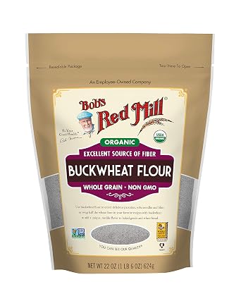 Bobs Red Mill Organic BuckWheat Flour, 22 oz
