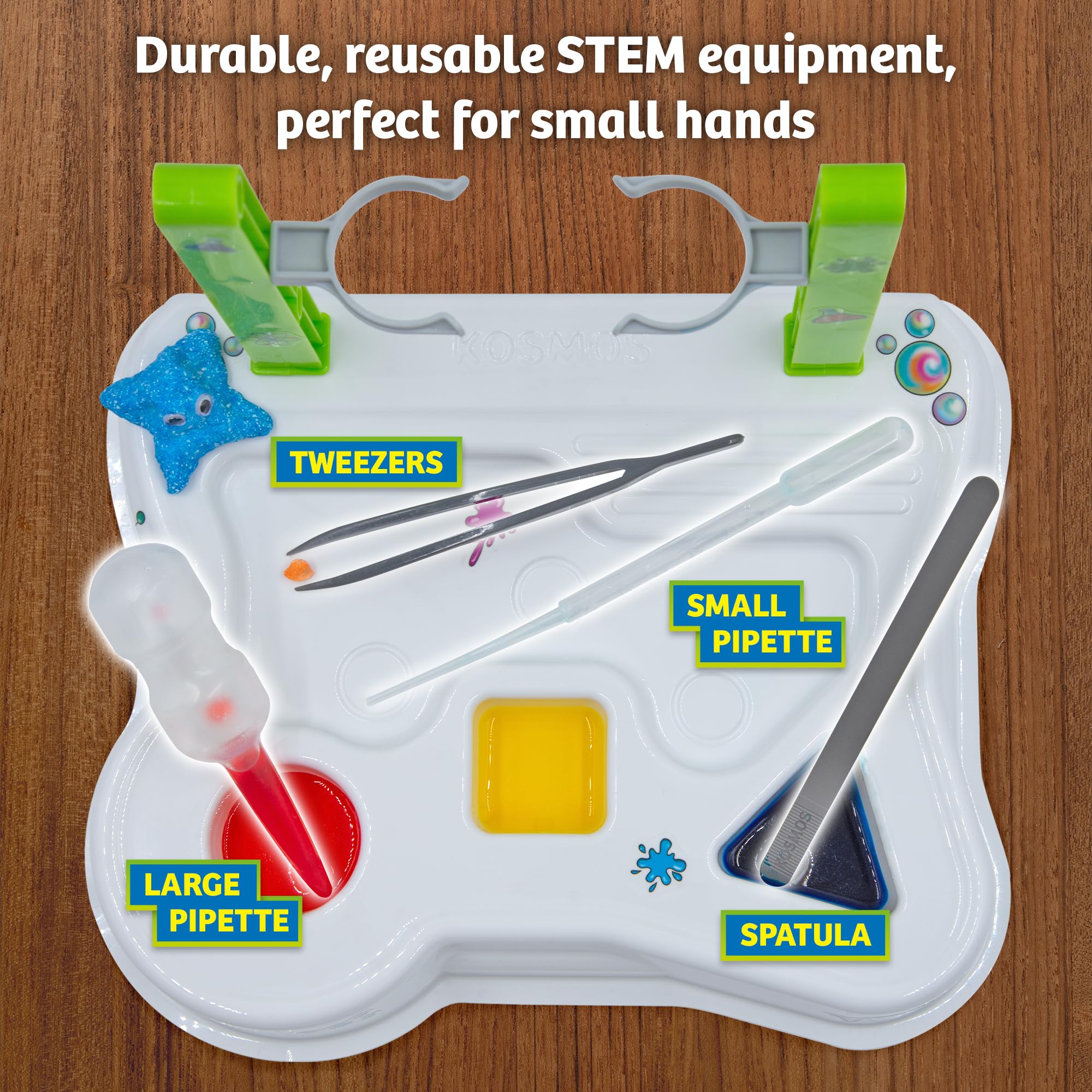 Thames & Kosmos First Science Kit für Kinder, STEM-Lernen, Einführung in die Chemie für Kinder ab 5 Jahren, sichere und pädagogische Laboreinrichtung mit über 20 langlebigen Werkzeugen, 12