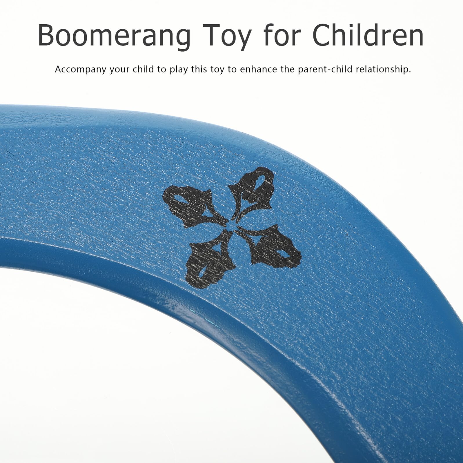 Anneome Boomerang in Legno Professionale a Forma di V, Giocattolo Creativo da Esterno per Bambini e Adulti, Resistenza Elevata per Giochi All'aperto in Parco e Campi Sportivi