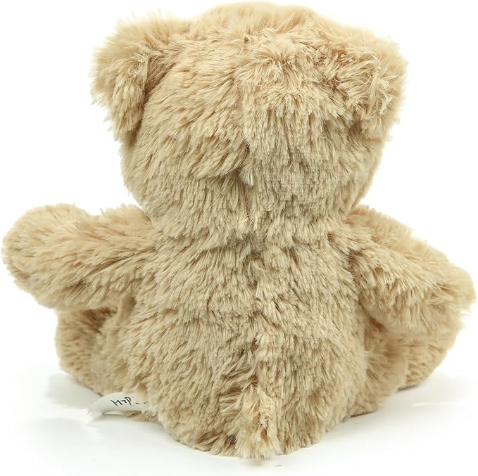 Peluche de oso de felpa marrón pequeño de 10 pulgadas miniatura 4