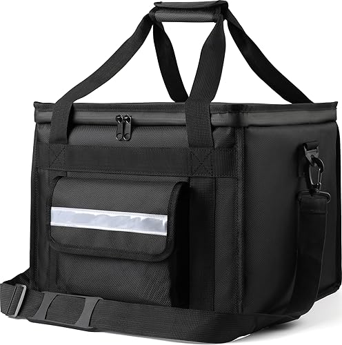 Miniatura 8 de MyLifeUNIT Insulated Cooler Bag for Food & Pizza Delivery Bag Suitable for Car, Bike, Camping, Picnic, Beach, Large