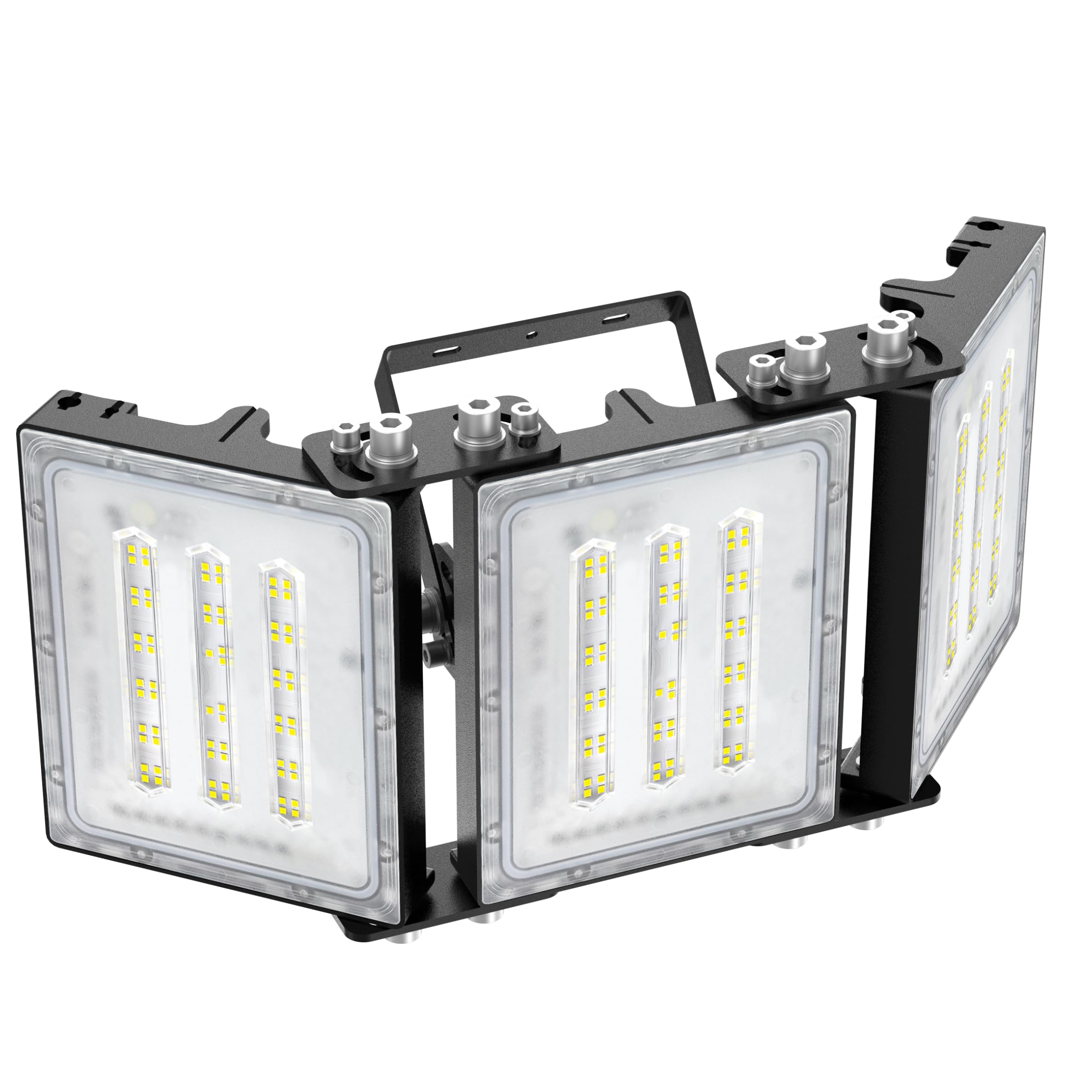 STASUN 150W 15000LM Outdoor Security Light,LED Outdoor Flood Light,Super Bright 6000K Spotlight,IP66 Waterproof Spot Lighting for Stadiums,Racetracks,Warehouses