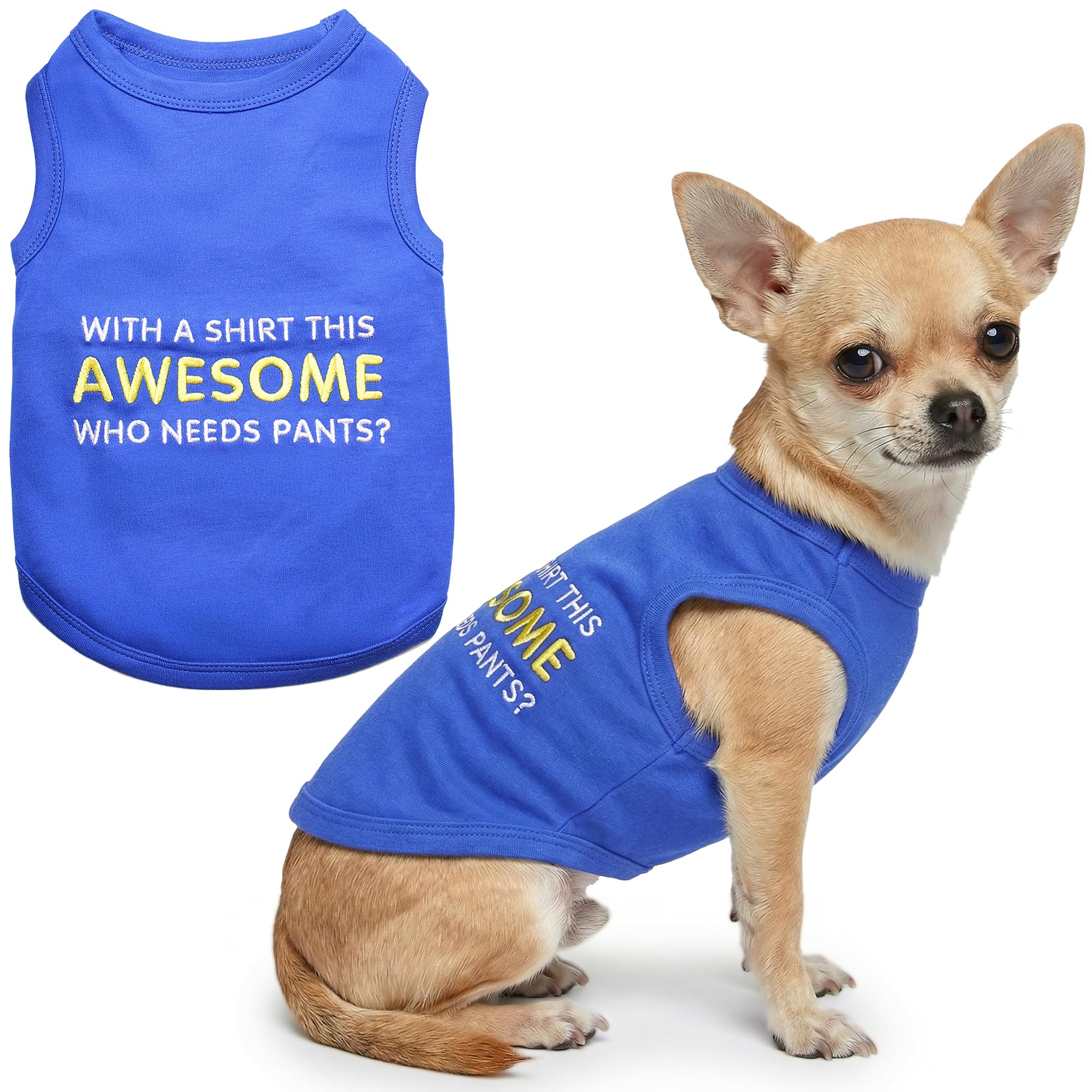 T-Shirt pour Chien Parisien taille petite vêtement chic