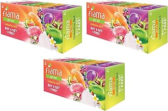 Fiama Gel Bar Celebration Pack With 5 unique Gel Bars & Skin Conditioners For Moisturized Skin, 625g (125g - Pack of 12+1), Soap for Women & Men, For All Skin Types