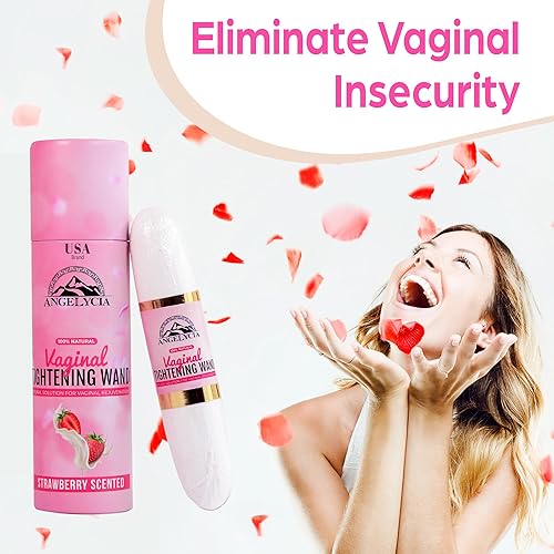 Miniatura 5 de Magic Tongkat Madura Virginity Varita de rejuvenecimiento vaginal de resultado instantáneo, palo vaginal natural para apretar y limpiar (fresa)