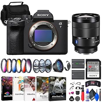 Amazon.com : Sony a7 IV Mirrorless Camera (ILCE-7M4/B) +