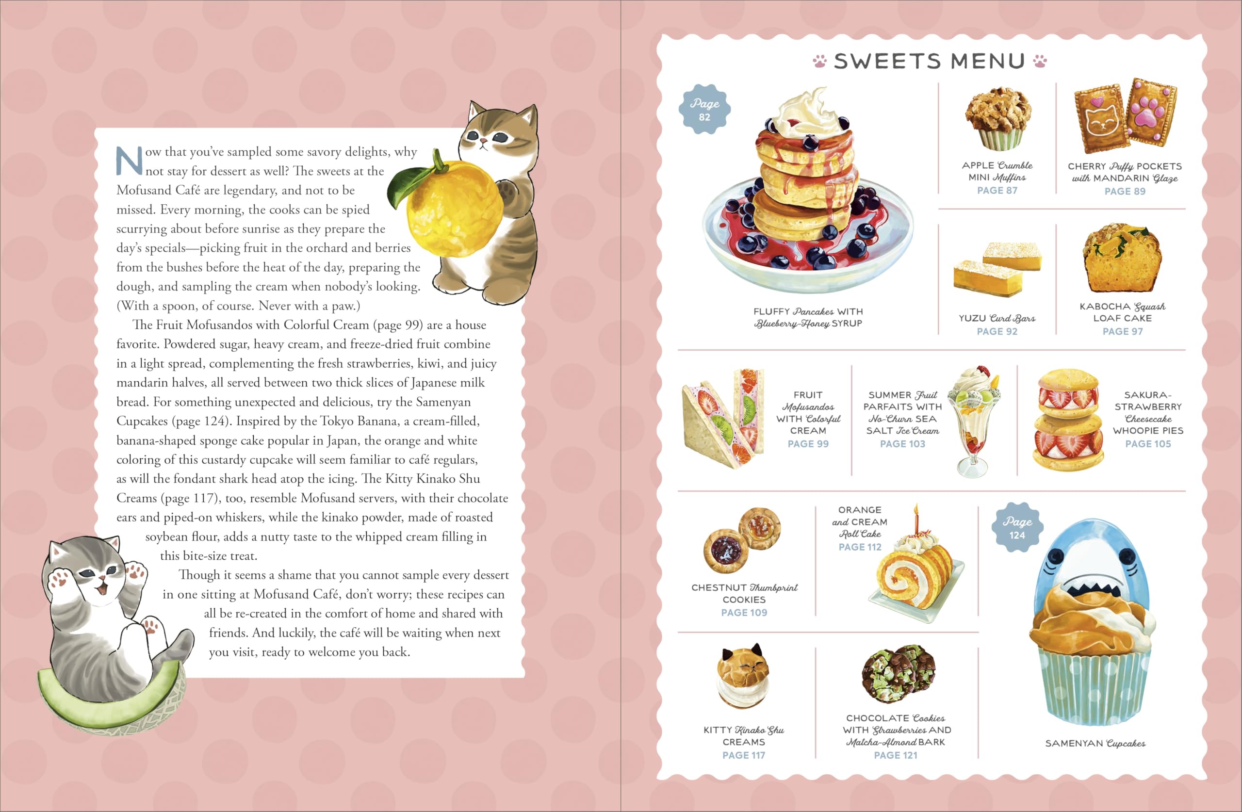 The Mofusand Cat Café Cookbook: 35 Adorably Delicious Recipes